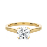 1 ctw Round Lab Grown Diamond Solitaire Engagement Ring