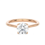 1 ctw Round Lab Grown Diamond Solitaire Engagement Ring