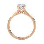 1 ctw Round Lab Grown Diamond Solitaire Engagement Ring