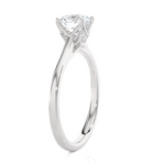 1 ctw Round Lab Grown Diamond Solitaire Engagement Ring