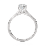 1 ctw Round Lab Grown Diamond Solitaire Engagement Ring