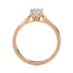 Emerald-Cut Lab Grown Diamond Solitaire Engagement Ring