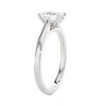 Emerald-Cut Lab Grown Diamond Solitaire Engagement Ring