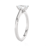 Emerald-Cut Lab Grown Diamond Solitaire Engagement Ring