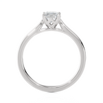 Emerald-Cut Lab Grown Diamond Solitaire Engagement Ring