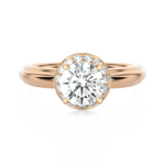 1 ctw Round Lab Grown Diamond Solitaire Engagement Ring