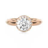 1 ctw Round Lab Grown Diamond Solitaire Engagement Ring