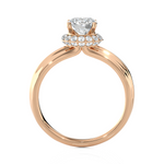 1 ctw Round Lab Grown Diamond Solitaire Engagement Ring