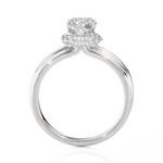 1 ctw Round Lab Grown Diamond Solitaire Engagement Ring