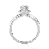 1 ctw Round Lab Grown Diamond Solitaire Engagement Ring