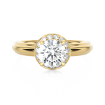 1 ctw Round Lab Grown Diamond Solitaire Engagement Ring