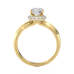 1 ctw Round Lab Grown Diamond Solitaire Engagement Ring