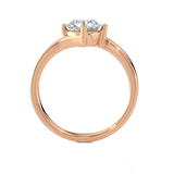 1 1/4 ctw Round Lab Grown Diamond Solitaire Engagement Ring