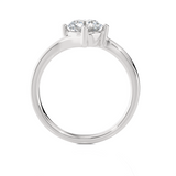1 1/4 ctw Round Lab Grown Diamond Solitaire Engagement Ring
