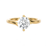 1 1/4 ctw Round Lab Grown Diamond Solitaire Engagement Ring