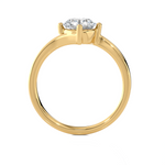1 1/4 ctw Round Lab Grown Diamond Solitaire Engagement Ring
