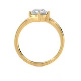 1 1/4 ctw Round Lab Grown Diamond Solitaire Engagement Ring