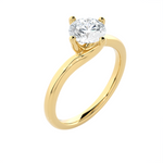 Precious Solitaire Engagement Ring