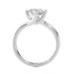 3/4 ctw Round Lab Grown Diamond Solitaire Engagement Ring