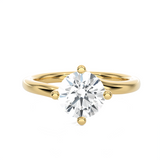 3/4 ctw Round Lab Grown Diamond Solitaire Engagement Ring