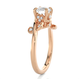 1 ctw Round Lab Grown Diamond Solitaire Engagement Ring