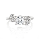 1 ctw Round Lab Grown Diamond Solitaire Engagement Ring