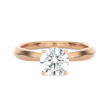 1 ctw Round Lab Grown Diamond Solitaire Engagement Ring
