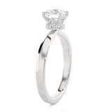1 ctw Round Lab Grown Diamond Solitaire Engagement Ring