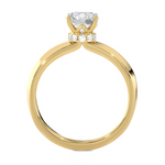 1 ctw Round Lab Grown Diamond Solitaire Engagement Ring