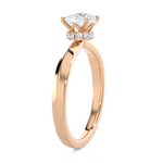 Emerald-Cut Lab Grown Diamond Solitaire Engagement Ring