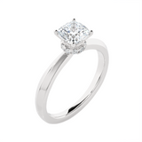 Emerald-Cut Lab Grown Diamond Solitaire Engagement Ring