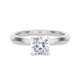 Emerald-Cut Lab Grown Diamond Solitaire Engagement Ring