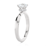 Emerald-Cut Lab Grown Diamond Solitaire Engagement Ring