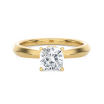 Emerald-Cut Lab Grown Diamond Solitaire Engagement Ring