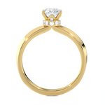 Emerald-Cut Lab Grown Diamond Solitaire Engagement Ring