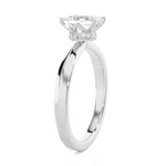 Emerald-Cut Lab Grown Diamond Solitaire Engagement Ring