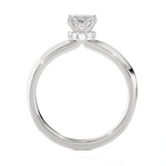 Emerald-Cut Lab Grown Diamond Solitaire Engagement Ring