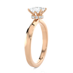 1 ctw Princess-Cut Lab Grown Diamond Solitaire Engagement Ring