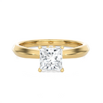 1 ctw Princess-Cut Lab Grown Diamond Solitaire Engagement Ring