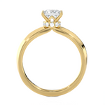 1 ctw Princess-Cut Lab Grown Diamond Solitaire Engagement Ring