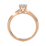 1 ctw Oval Lab Grown Diamond Solitaire Engagement Ring