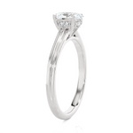 1 ctw Oval Lab Grown Diamond Solitaire Engagement Ring