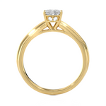 1 ctw Oval Lab Grown Diamond Solitaire Engagement Ring