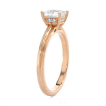 1 ctw Princess-Cut Lab Grown Diamond Solitaire Engagement Ring