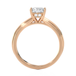1 ctw Princess-Cut Lab Grown Diamond Solitaire Engagement Ring