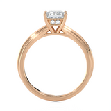 1 ctw Princess-Cut Lab Grown Diamond Solitaire Engagement Ring