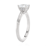 1 ctw Princess-Cut Lab Grown Diamond Solitaire Engagement Ring