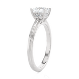 1 ctw Princess-Cut Lab Grown Diamond Solitaire Engagement Ring