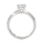1 ctw Princess-Cut Lab Grown Diamond Solitaire Engagement Ring