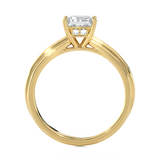 1 ctw Princess-Cut Lab Grown Diamond Solitaire Engagement Ring